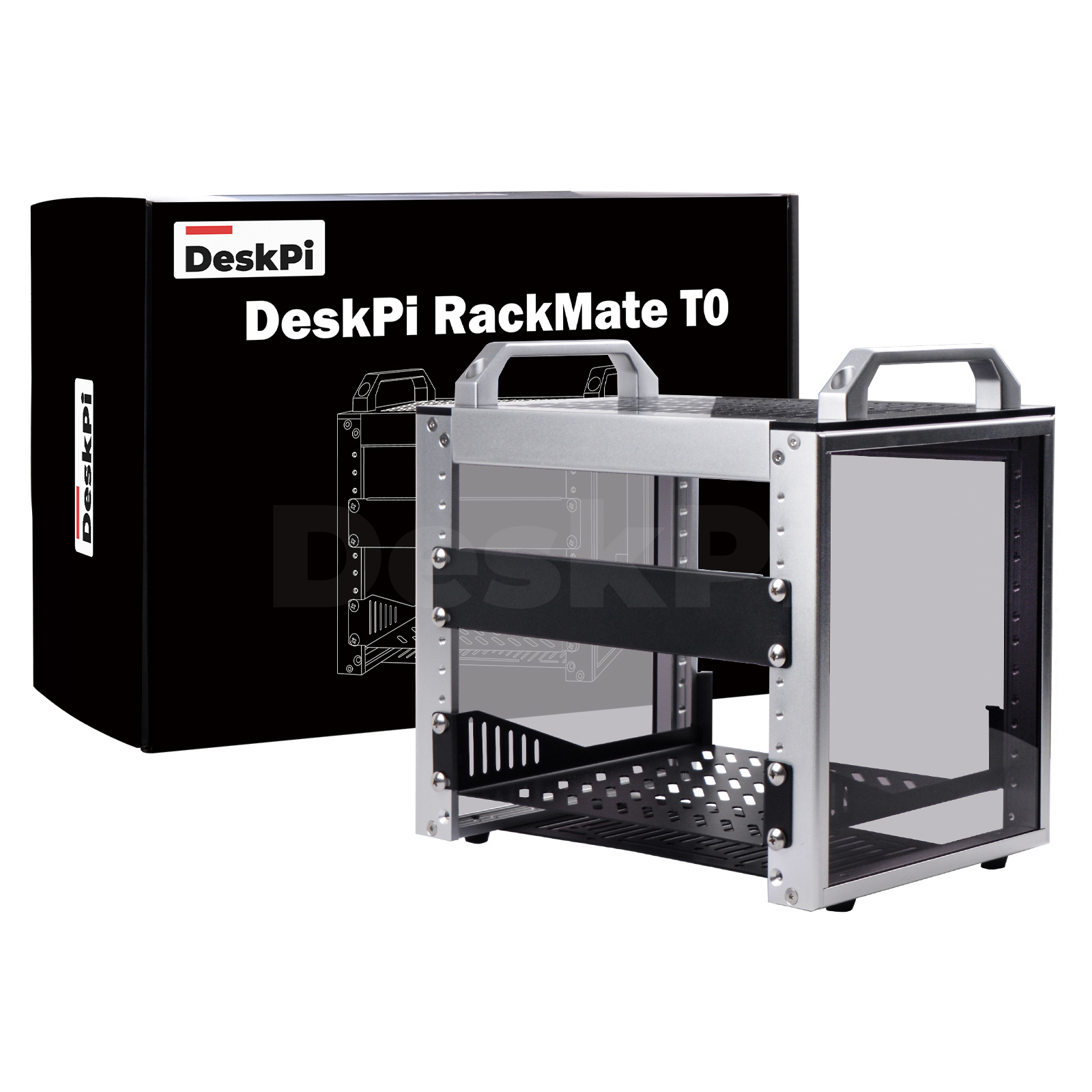 Deskpi Super6C - DeskPi RackMate T0 Rackmount, 10-дюймовый серверный