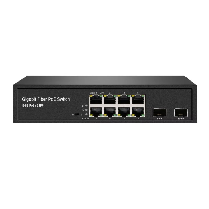 OEM ODM 8-портовый сетевой ком – обзор и цена Managed Gigabit Poe Switch 8 Port 802.3At