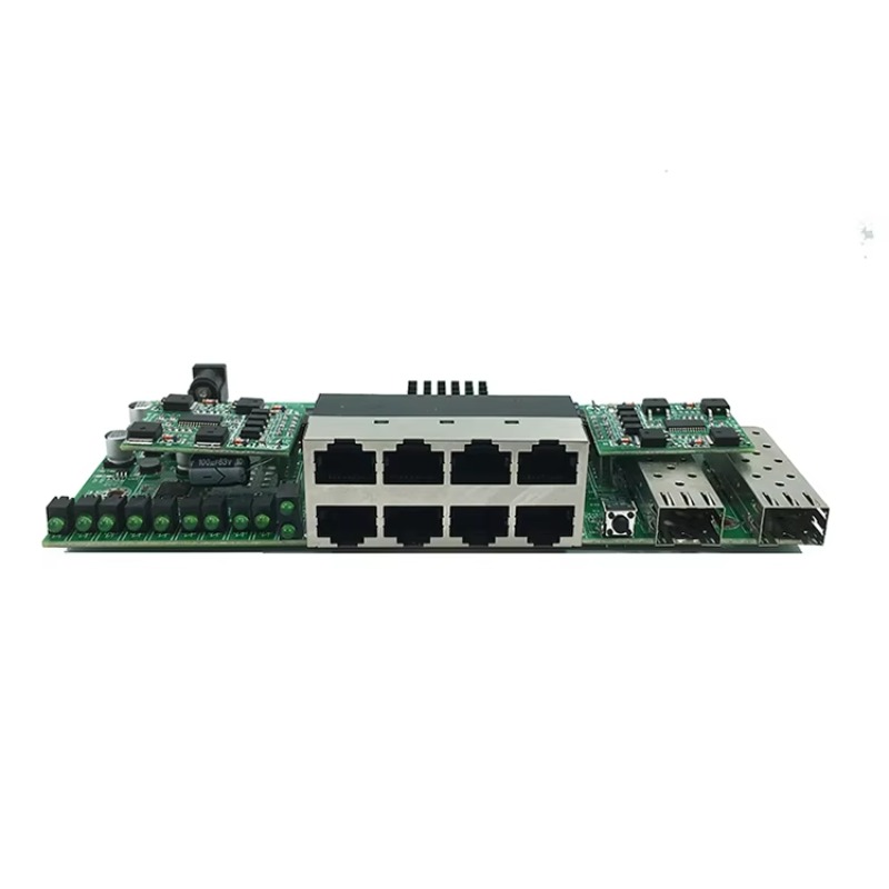Коммутатор PoE+ с 8 портами, п – обзор и цена Managed Gigabit Poe Switch 8 Port 802.3At